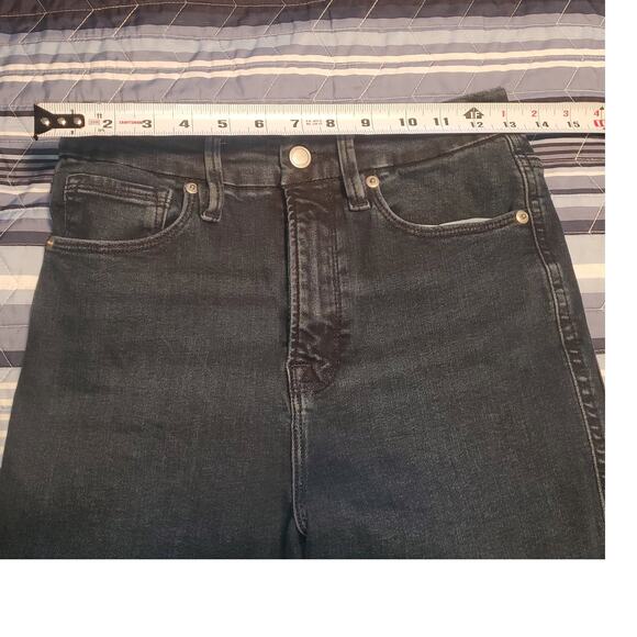 Good American Womens 00-4 (26x27) Good Curve Straight Super High Rise Jeans - Picture 9 of 11